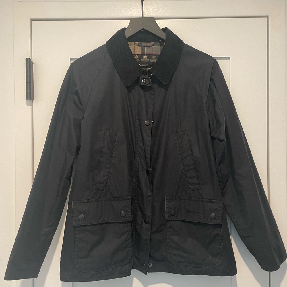 Barbour Black Jacket